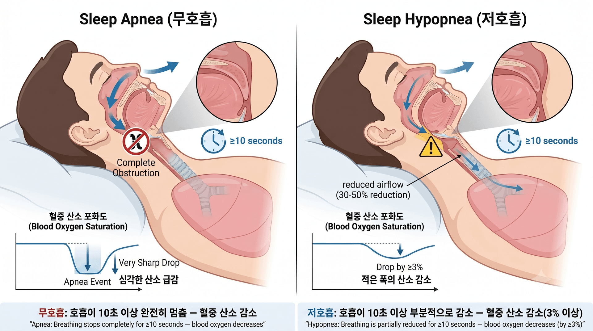 인천 수면다원검사 비용이 아깝지 않은 AHI 지수 보는 법과 수면무호흡증 코골이 치료 기준 (인천 숨수면의원)