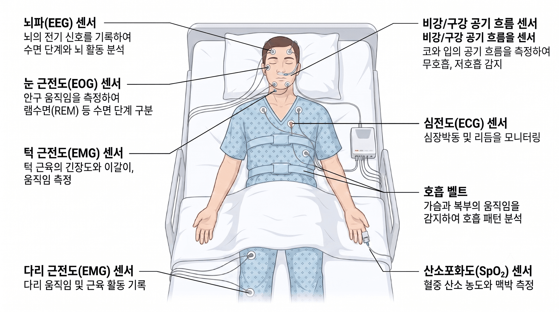 "살 빼는 주사가 코골이도 고친다?" 최근 승인된 비만 치료제의 수면무호흡증 개선 효과와 정밀 수면다원검사